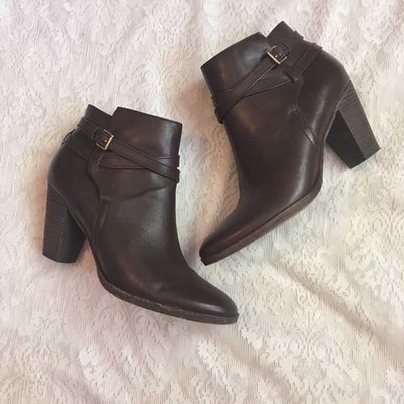 Cole Haan Shoes - Cole Haan grand OS Cassidy leather buckle booties